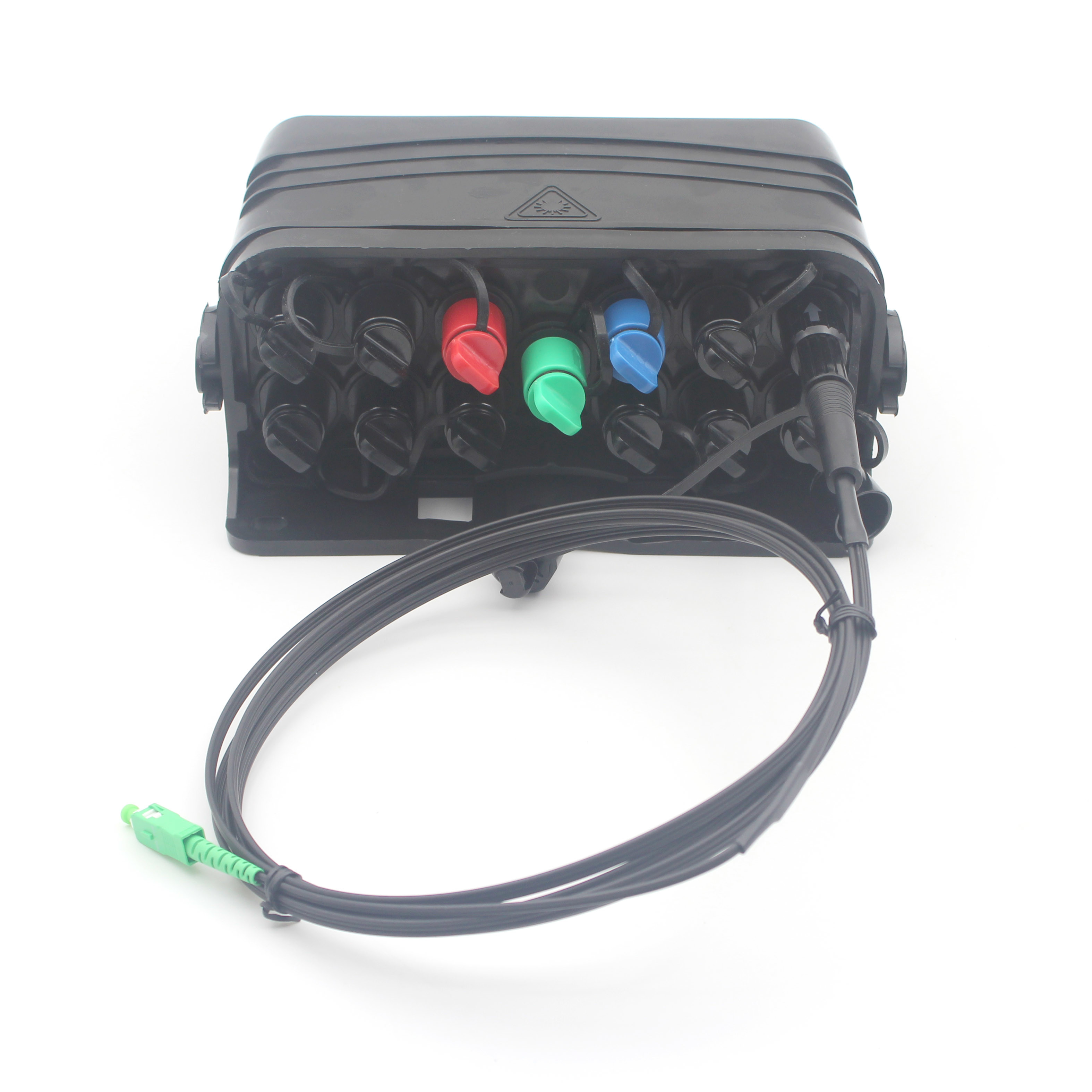 최신 회사 사례 FTTX 사전 연결된 섬유 터미널 박스