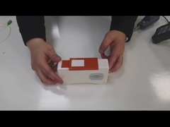 흰색 오렌지 St Fiber Cleaner 커넥터 청소 키트 SC FC MU LC ST D4 DIN 커넥터