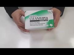 280pcs 광섬유 청소기 흰 종이 지느러미 부드러운 비 경사