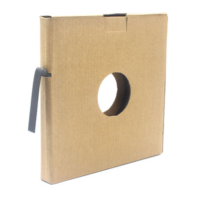 Adjustable Fixing Clamp Stainless Steel Binding Strap for Banding Boxes in Blue or Red