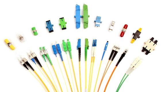 Network GSM Fiber Optic Green SC APC Single Mode Duplex Optical Adapter with Flange