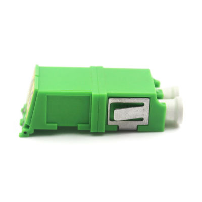 FTTH LC Duplex Fiber Optic Adapter with Flip Auto Shutter