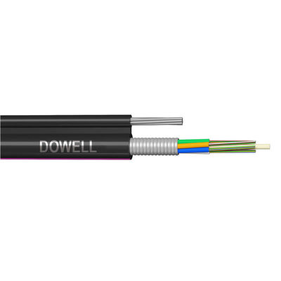 Multimode ADSS 48 Core Fiber Optic Cable PE Sheath With Black