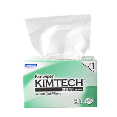 280pcs Fiber Optic Cleaner White Paper Wipes Soft Non Abrasive