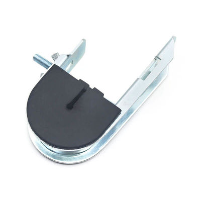 J Hook Suspension Clamp Hook For 12-20MM FTTH Adjustable Carbon Steel