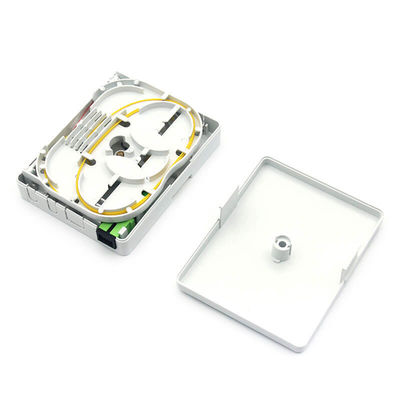 White Indoor Fiber Wall Socket Outlet Optical Cable Wall Socket