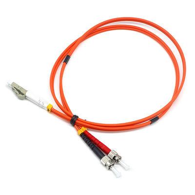 OM1 Fiber Optic Patch Cord FTTH CE Certificated APC Single Mode