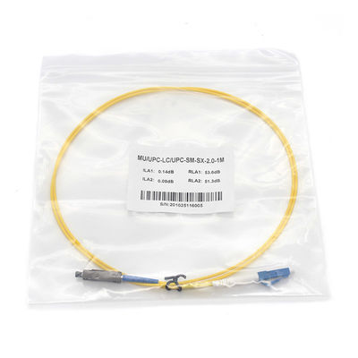 LSZH PVC Om4 Patch Cable Multimode Fibre Patch Leads 0.9mm 2.0mm 3.0mm