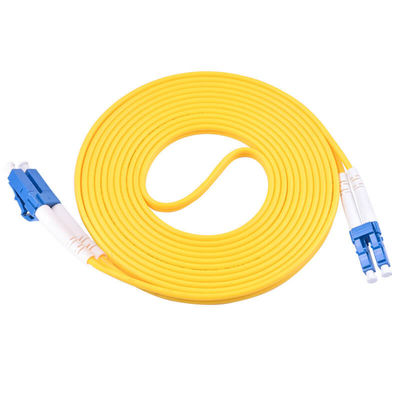 Duplex LC UPC- LC UPC Fiber Optic Jumper Cord Siglemode 3.0mm