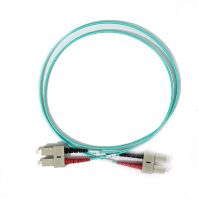 MM DX 2.0mm SC UPC To SC UPC Fiber Optic Patch Cord 7meter LSHZ