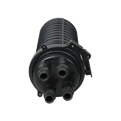 24 cores Dome Fiber Optic Splice Closure with 2 In 2 Out Ports and IP68 Environmental Protection