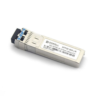 25Gb/s 1310nm 10km SFP28 Transceiver For High Speed 25G Ethernet Data Centers