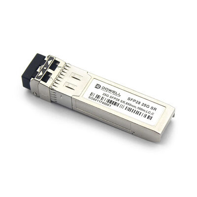 25G SR 850nm 100m SFP28 Optical Transceiver Module 25.78 Gbps Bit Rate For Data Center Networking