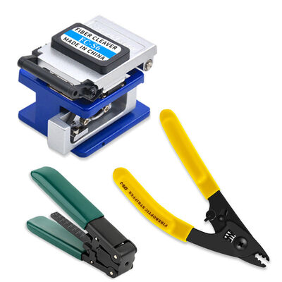 Fiber Cleaver FC-6S FTTH Fiber Optic Splicing Tool Kit