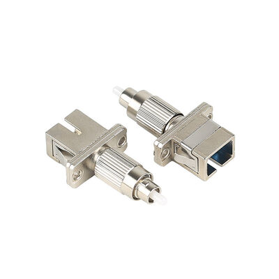 Single Mode FC Male to SC Female Fiber Optic Hybrid Adapter