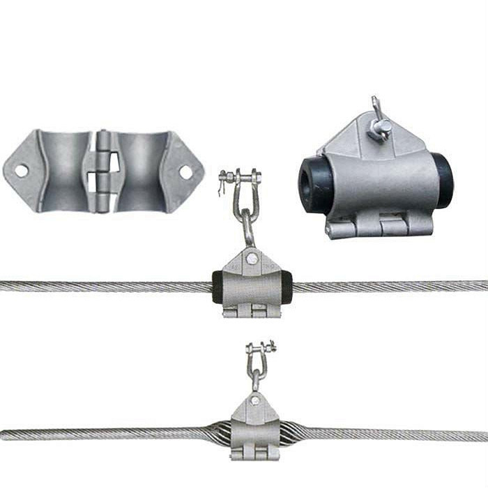 Stainless Steel Heat Treatment Normalizing Fastening Clamp for Pole/Tower Smooth Surface
