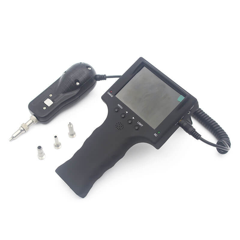 4X Portable Fiber Optical Inspection Microscope For FC/SC/ST/E2000/LC/MU/MPO Connectors