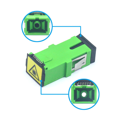 0.2 dB 내구성 SC APC 또는 UPC Simplex SM 광섬유 어댑터