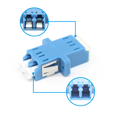 3G 네트워크 호환성 LC 듀플렉스 어댑터 CATV 시스템에서 광섬유 연결