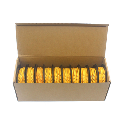 전문 케이블 조직 최고의 PVC 케이블 마커 1000pcs / 롤