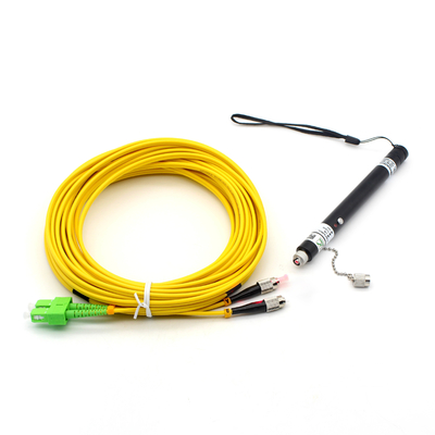 FTTH 네트워크 650nm VFL 광학 블랙 레이저 펜 타입 광섬유 시각 오류 탐지기