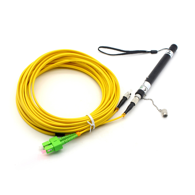FTTH 네트워크 650nm VFL 광학 블랙 레이저 펜 타입 광섬유 시각 오류 탐지기