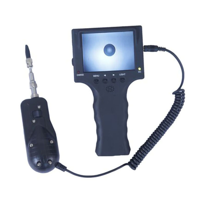 FTTH 휴대용 광섬유 검사 현미경 3.5" TFT-LCD 비디오 180mm x 98mm 크기