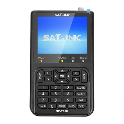 신호 탐색기 SATLINK SP-2100 DVB-S2 HD 위성 계측기 950-2150 MHz LNB 입력