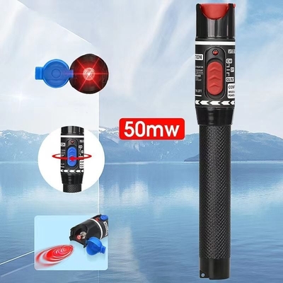 광섬유 레드 라이트 펜 10mW 시각 오류 탐지기 50km VFL 30 KM 시간 1 년 1 시간