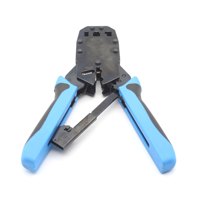 RJ-45 RJ-12 RJ-11 8P8C 6P6C 4P4C 중형 강철 소재로 만든 스트립퍼와 케이블 절단기