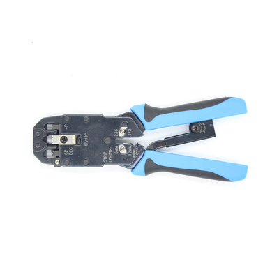 RJ-45 RJ-12 RJ-11 8P8C 6P6C 4P4C 중형 강철 소재로 만든 스트립퍼와 케이블 절단기