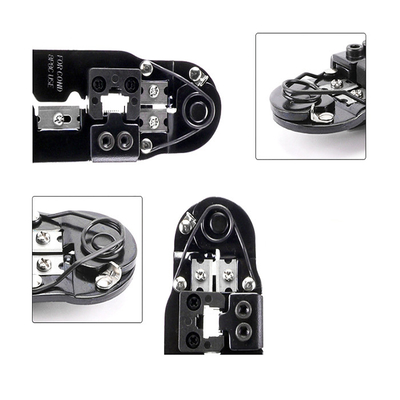 네트워크 LAN 케이블 8P8C Cat5/5e/6/6a catx Rj45 Rj11을 위한 산업용 크림프링 도구