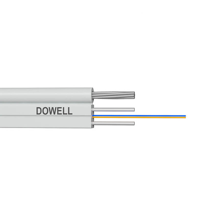 FRP KFRP 광섬유 케이블 외부 FTTH 연결 2*5.0mm G652D G657A
