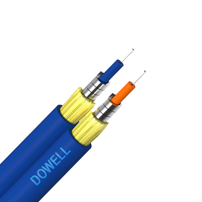 FTTH 듀플렉스 장갑 광섬유 케이블