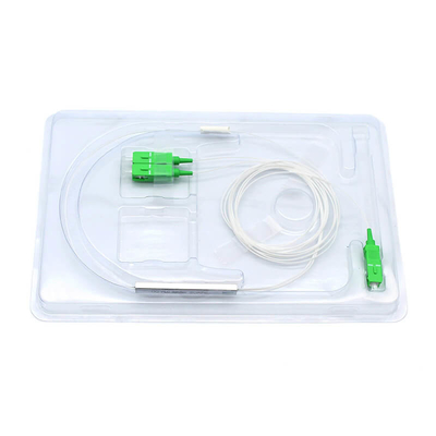 1X2 1X4 1X8 1X16 1X32 광섬유 센서용 SC UPC SC APC 커넥터와 함께 미니 타입 PLC 스플리터
