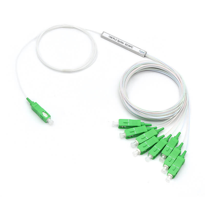 1X8 1X16 1X32 1x64 SC APC 커넥터 없이 PLC 광 분할기
