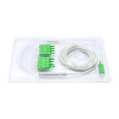 1X8 1X16 1X32 1x64 SC APC 커넥터 없이 PLC 광 분할기