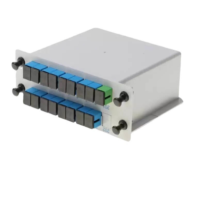 카세트 타입 1x4 광학 스플리터 1x16 PLC 스플리터 SC APC