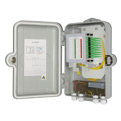 광섬유 Ftth 야외 상자 1:4 1:8 1:16 1:32 Plc 스플리터 유통 상자