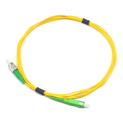 FC APC에서 SC APC 광섬유 패치 코드 SX SM G657a2 2.0MM