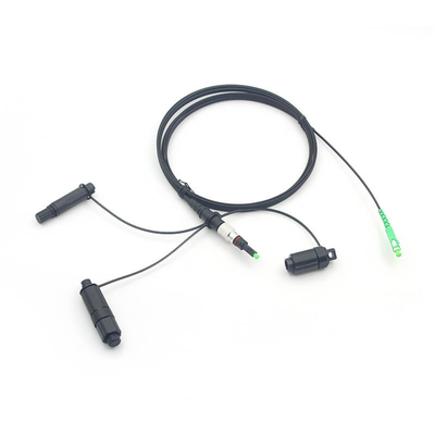 3인1 빠른 커넥터 전 연결 FTTH 드롭 케이블 G657A2 SM