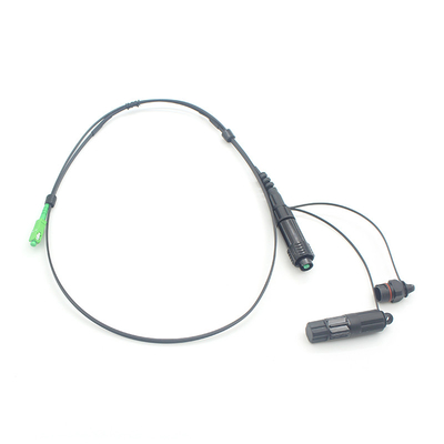 OptiTap 미니 SC 2 in 1 SC APC 옥외 방수 광섬유 패치 케이블