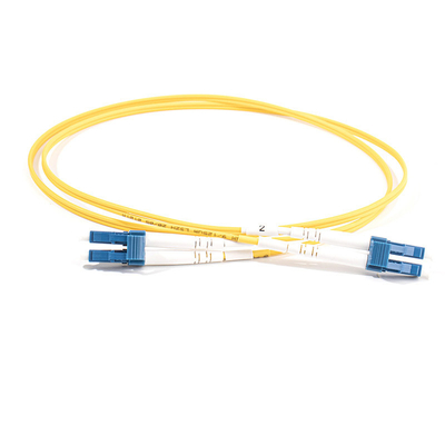 심플렉스 Dx LC UPC에서 LC UPC 광섬유 케이블 패치 코드 LSZH 3.0MM, 5미터