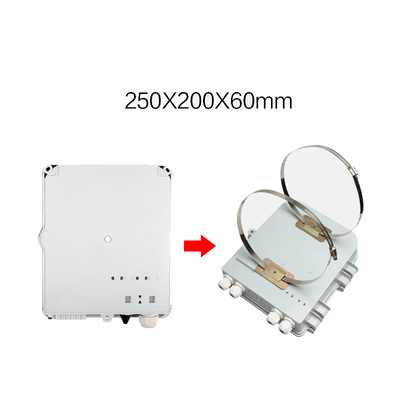 1:8 PLC 스플리터 FTTH 광섬유 유통 단말기 상자