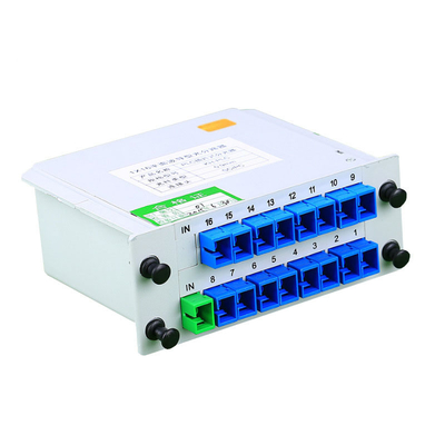 FTTH 1:16 광섬유 카세트형 PLC 스플리터