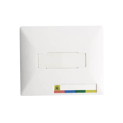 SC LC 어댑터와 함께 흰색 4 포트 FTTH 터미널 박스