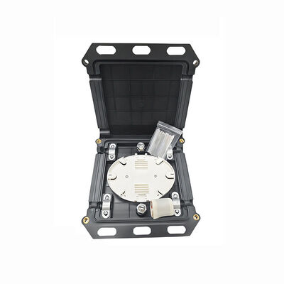 미니 사각형 타입 광섬유 융착 접속함 2 in 2 out, 12-24 코어, ABS+PC 재질