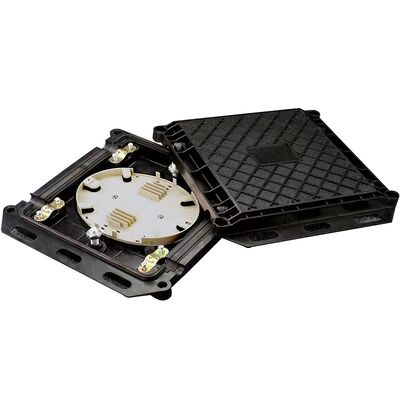 미니 사각형 타입 광섬유 융착 접속함 2 in 2 out, 12-24 코어, ABS+PC 재질