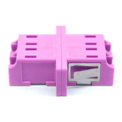 OM4 Apc 광섬유 연결 Multimode Duplex 어댑터 네트워크 플랜지