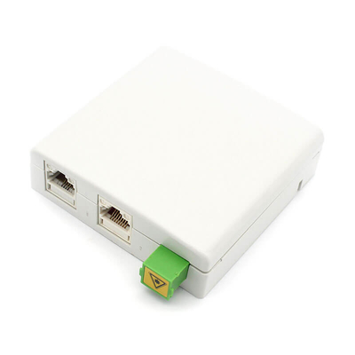 FTTH 실내 광섬유 출구 벽에 장착된 광섬유 종료 상자